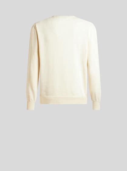 TEXTURED COTTON SWEATER