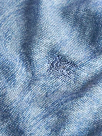 PAISLEY WOOL SWEATER
