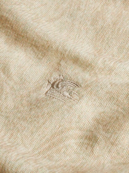 PAISLEY WOOL SWEATER