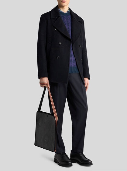 WOOL JACQUARD SWEATER