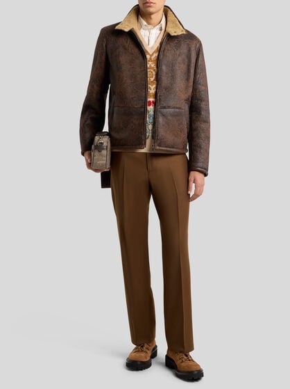 COTTON JACQUARD WAISTCOAT