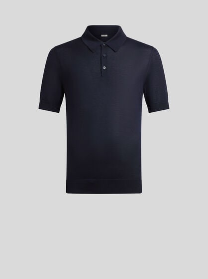 POLO IN MAGLIA DI MISTO CASHMERE