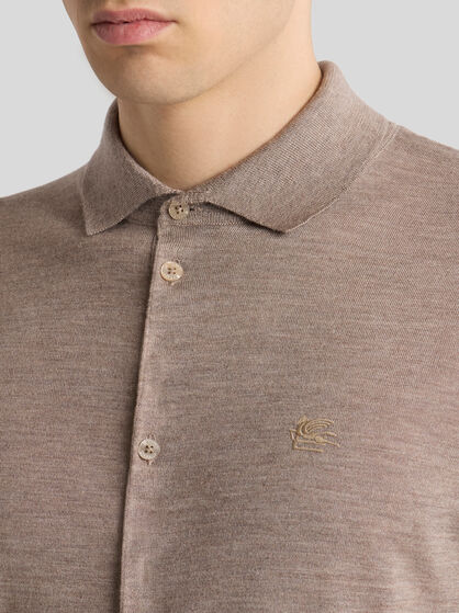 CASHMERE AND SILK CARDIGAN WITH EMBROIDERY