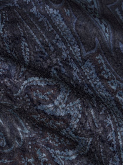 PAISLEY-PRINT T-SHIRT