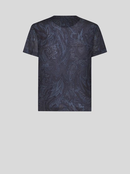 PAISLEY-PRINT T-SHIRT