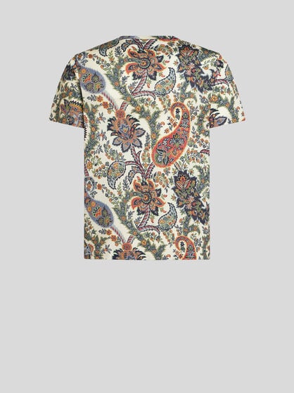 FLORAL PAISLEY T-SHIRT