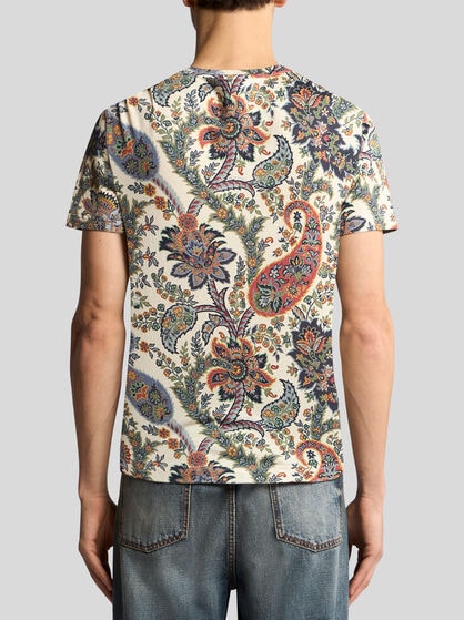 FLORAL PAISLEY T-SHIRT