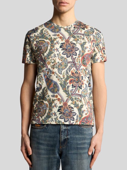 FLORAL PAISLEY T-SHIRT