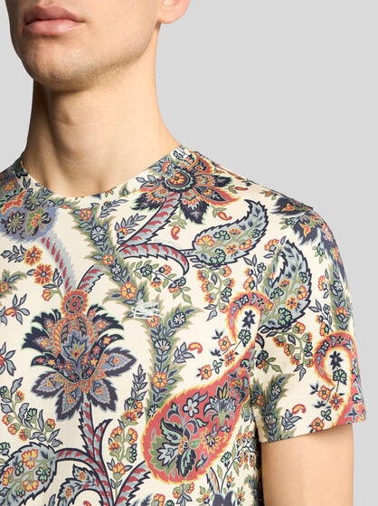 FLORAL PAISLEY T-SHIRT
