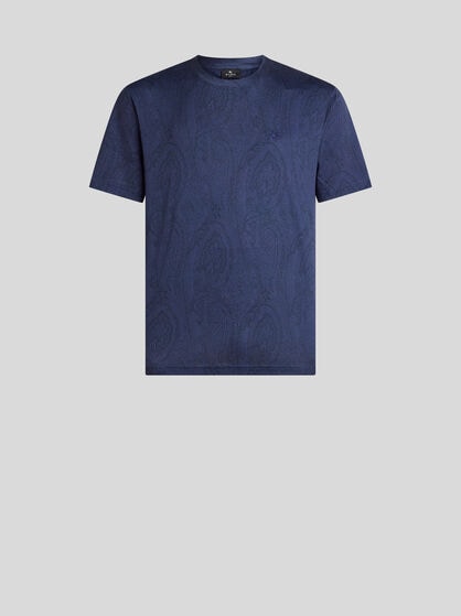 COTTON JERSEY T-SHIRT WITH ARNICA MOTIF