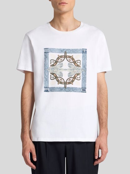 T-SHIRT WITH PLACED PRINT