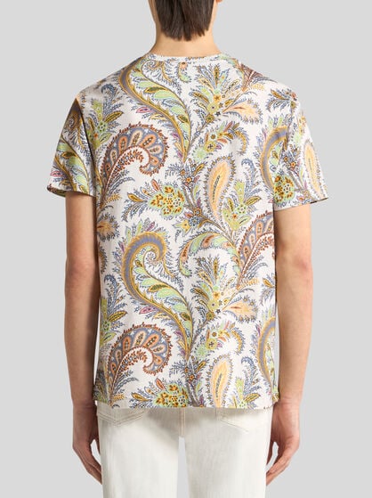 FLORAL PAISLEY T-SHIRT