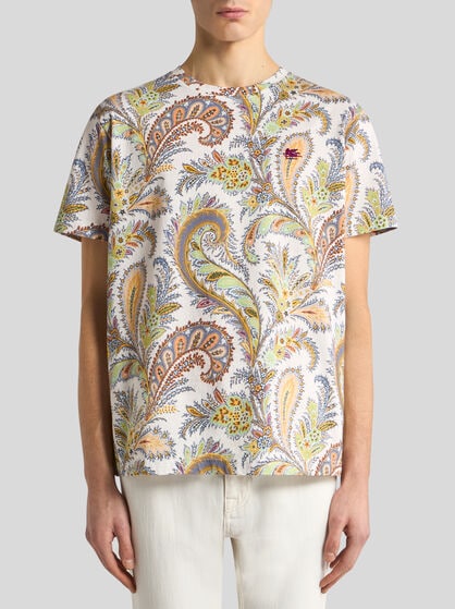 FLORAL PAISLEY T-SHIRT