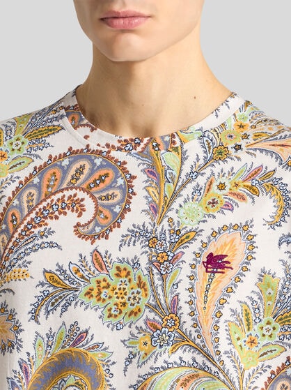 FLORAL PAISLEY T-SHIRT