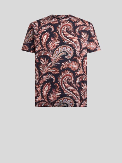 FLORAL PAISLEY T-SHIRT