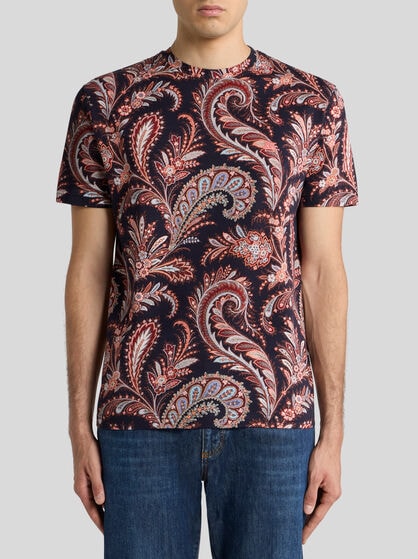 FLORAL PAISLEY T-SHIRT
