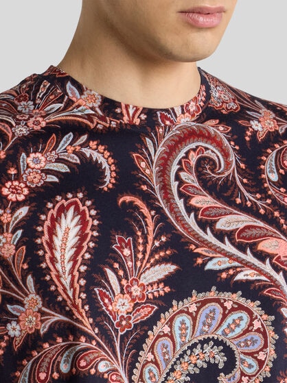 FLORAL PAISLEY T-SHIRT