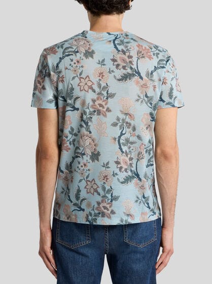 T-SHIRT WITH FLORAL PRINT