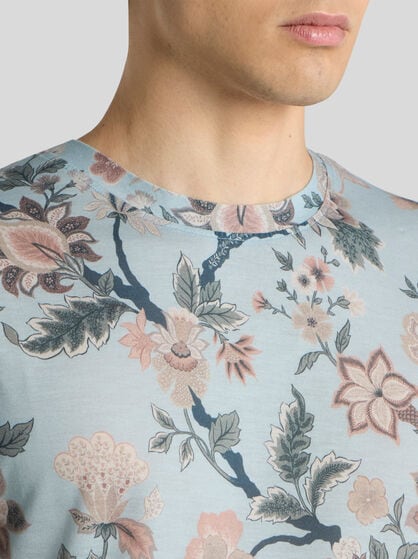 T-SHIRT WITH FLORAL PRINT