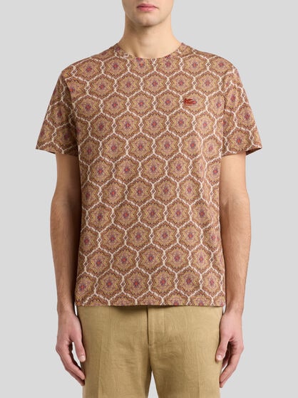 COTTON T-SHIRT WITH PRINT