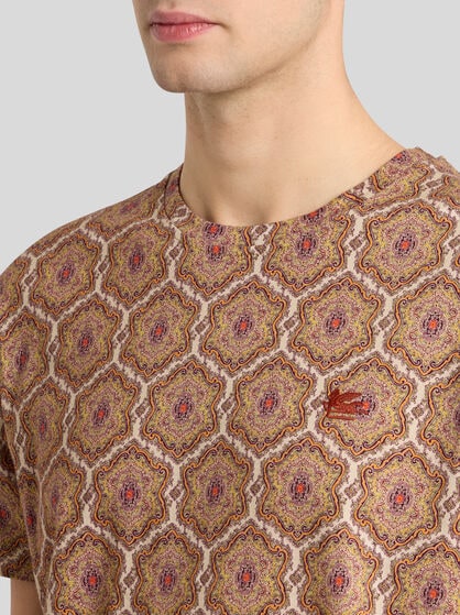 COTTON T-SHIRT WITH PRINT