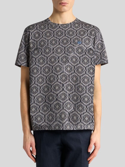 COTTON T-SHIRT WITH PRINT