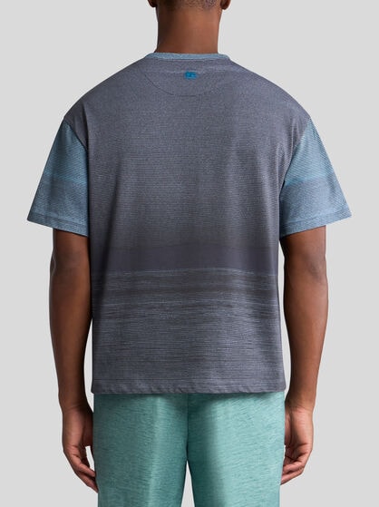 T-SHIRT WITH PALM-TREE PRINT