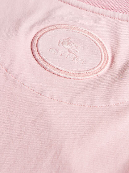COTTON T-SHIRT WITH EMBROIDERY