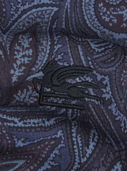 PAISLEY HOODED SWEATSHIRT