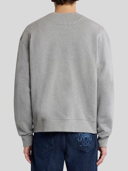 SWEATSHIRT WITH OCTOPUS AND LOGO