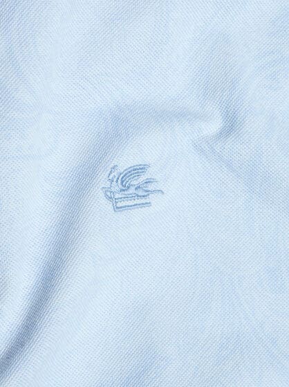PAISLEY JACQUARD POLO SHIRT