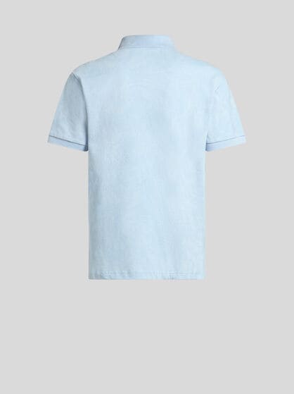 PAISLEY JACQUARD POLO SHIRT