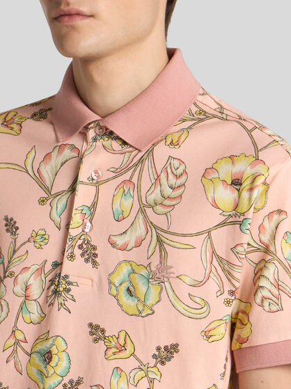FLORAL POLO SHIRT