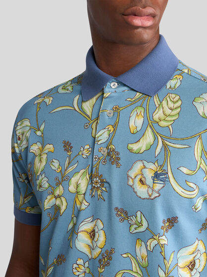FLORAL POLO SHIRT