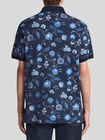POLO SHIRT WITH FLORAL PRINT