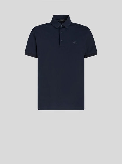 POLO SHIRT WITH EMBROIDERED PEGASO