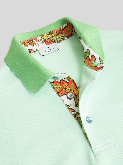POLO SHIRT WITH EMBROIDERED PEGASO