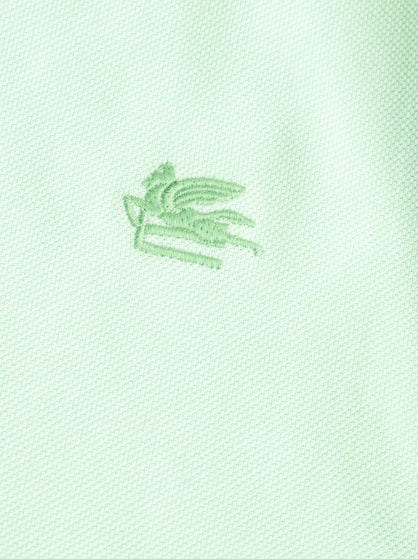 POLO SHIRT WITH EMBROIDERED PEGASO