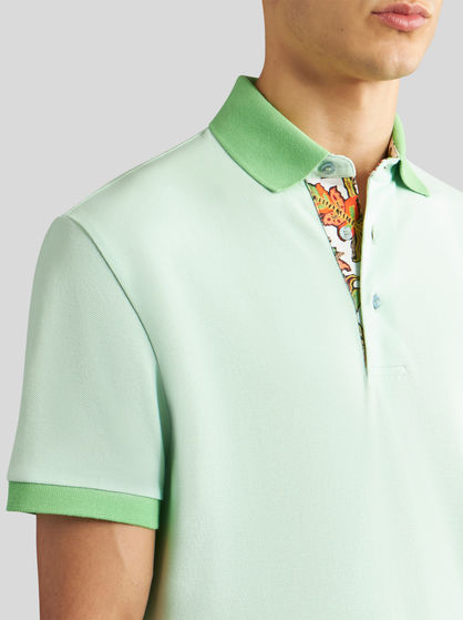 POLO SHIRT WITH EMBROIDERED PEGASO