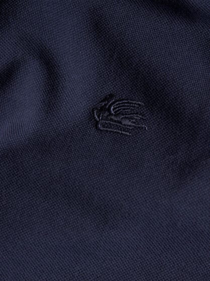 POLO SHIRT WITH EMBROIDERED PEGASO