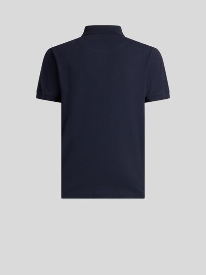 POLO SHIRT WITH EMBROIDERED PEGASO