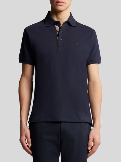 POLO SHIRT WITH EMBROIDERED PEGASO