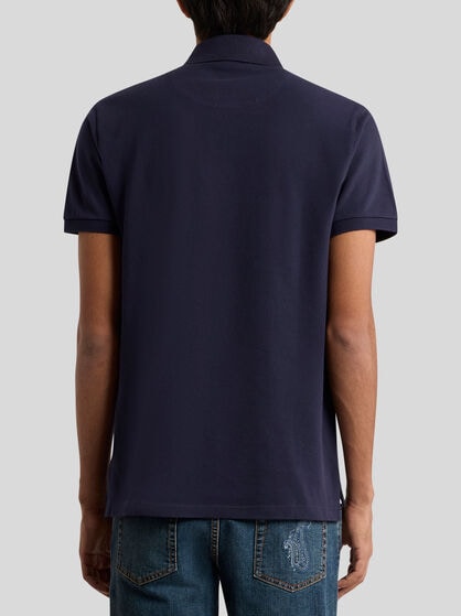 POLO SHIRT WITH PRINTED DETAILS