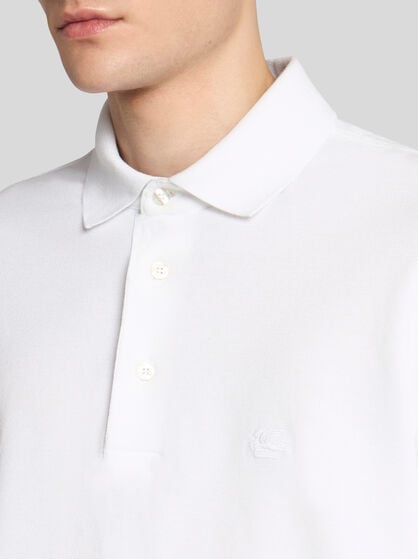 POLO SHIRT WITH PRINTED DETAILS