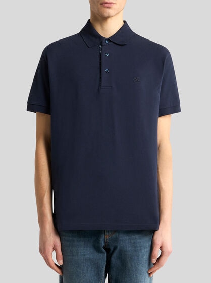COTTON POLO SHIRT WITH PEGASO