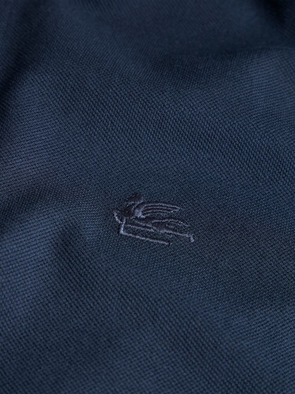 POLOSHIRT MIT LOGO UND STREIFEN