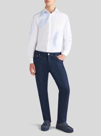JACQUARD JEANS