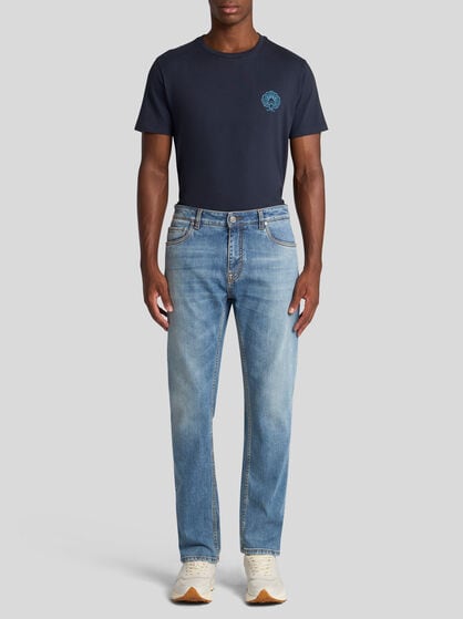 JEANS WITH EMBROIDERY