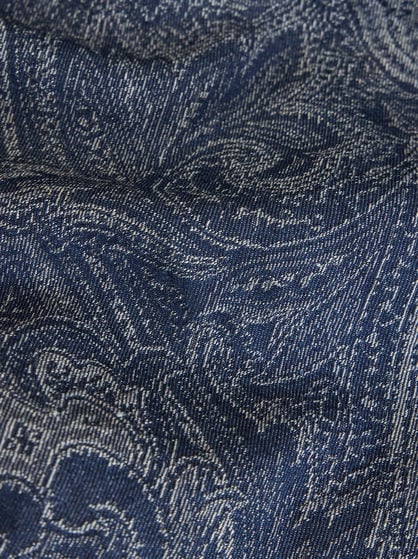 PAISLEY DENIM SHIRT