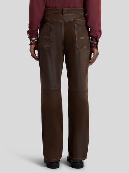 LEATHER TROUSERS